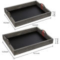 Wood Chalkboard Serving Tray with Decorative Handle